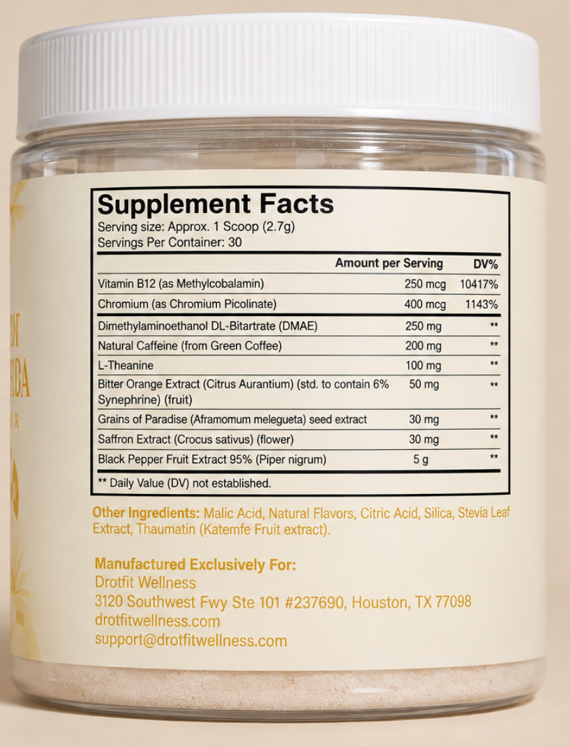 *NEW FLAVOR* Piña Colada Fat Burner *LIMITED EDITION*